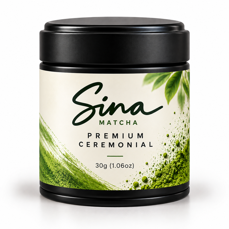 Sina Matcha Premium Ceremonial matcha 30g tin